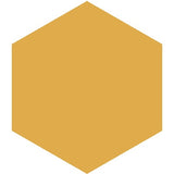 Mission Jaune Fonce 8" Hexagon Encaustic Cement Tile