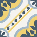 Mission Leeds Navy 8"x8" Encaustic Cement Tile