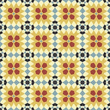 Mission Merengue Sun 8"x8" Encaustic Cement Tile Rug