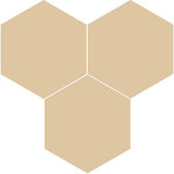 Mission Naranja 8" Hexagon Encaustic Cement Tile