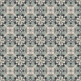 Mission Roquebrune Green 8"x8" Encaustic Cement Tile Rug