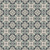 Mission Roquebrune Green 8"x8" Encaustic Cement Tile Rug