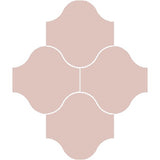 Mission San Felipe Rosa 10"x10" Encaustic Cement Tile Rug