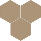 Mission Sandstone 8" Hexagon Encaustic Cement Tile