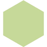 Mission Verde Caribe 8" Hexagon Encaustic Cement Tile