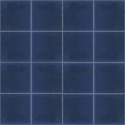 Mission Weathley Blue 4"x4" Encaustic Cement Tile