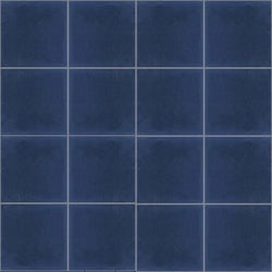 Mission Weathley Blue 4"x4" Encaustic Cement Tile