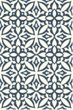 Mission Zebra Blue Encaustic Cement Tile Rug