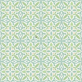 Mission Zebra Tropical 8"x8" Encaustic Cement Tile Rug