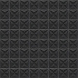 Acclivity 3D Star Black 10"x10" Relief Cement Tile - Avente Tile