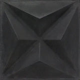 Acclivity 3D Star Black 10"x10" Relief Cement Tile - Avente Tile