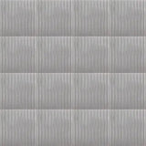 Acclivity 3D Tracks Gris 10"x10" Relief Cement Tile - Avente Tile