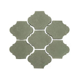 Arabesque Mini San Felipe Cement Tile - Avente Tile