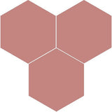 Mission Adobe 8" Hexagon Encaustic Cement Tile - Avente Tile