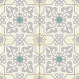 Mission Alcala B 8"x8" Encaustic Cement Tile - Avente Tile