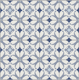 Mission Alegre Azul 4"x4" Encaustic Cement Tile - Avente Tile