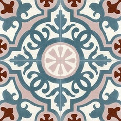 Mission Amalia 02 6"x6" Encaustic Cement Tile - Avente Tile
