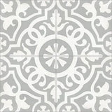 Mission Amalia B 8"x8" Encaustic Cement Tile - Avente Tile