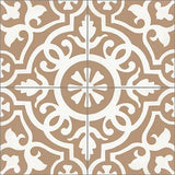 Mission Amalia Sandstone 8"x8" Encaustic Cement Tile - Avente Tile