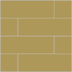 Mission Amarillo Dorado 4"x12" Encaustic Cement Tile - Avente Tile