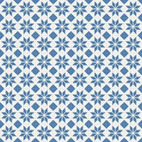 Mission Antique Star Blue 8"x8" Encaustic Cement Tile - Avente Tile