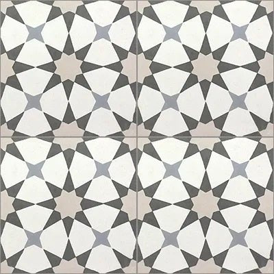 Mission Anza Cafe 6"x6" Encaustic Cement Tile - Avente Tile