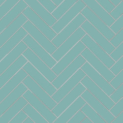 Mission Aqua 2"x8" Encaustic Cement Tile - Avente Tile