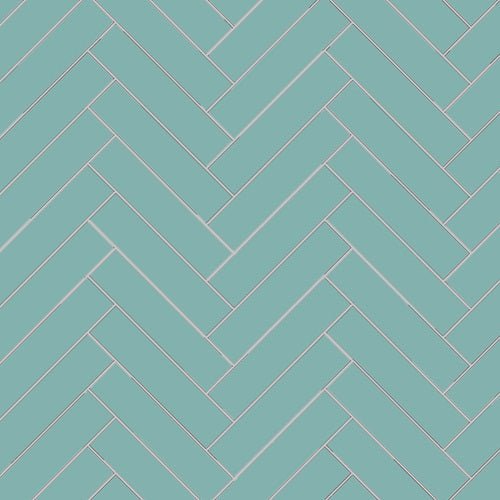 Mission Aqua 2"x8" Encaustic Cement Tile - Avente Tile