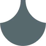 Mission Arabesque Blue 8" Fish Scale Encaustic Cement Tile - Avente Tile