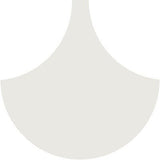 Mission Arabesque Blue Asia 8" Fish Scale Encaustic Cement Tile - Avente Tile