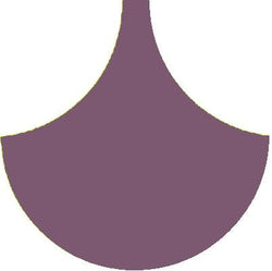 Mission Arabesque Grape 8" Fish Scale Encaustic Cement Tile - Avente Tile