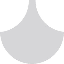 Mission Arabesque Gray 8" Fish Scale Encaustic Cement Tile - Avente Tile