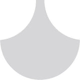 Mission Arabesque Gray 8" Fish Scale Encaustic Cement Tile - Avente Tile