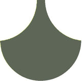 Mission Arabesque Green Asia 8" Fish Scale Encaustic Cement Tile - Avente Tile