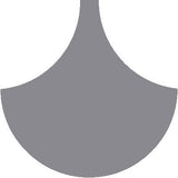 Mission Arabesque Heather 8" Fish Scale Encaustic Cement Tile - Avente Tile