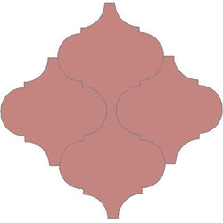 Mission Arabesque Malaga Adobe 8"x8" Cement Tile - Avente Tile