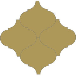 Mission Arabesque Malaga Amarillo Dorado 8"x8" Cement Tile - Avente Tile