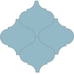 Mission Arabesque Malaga Azul Morocco 8"x8" Cement Tile - Avente Tile