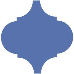 Mission Arabesque Malaga Azul Rey 10"x10" Cement Tile - Avente Tile