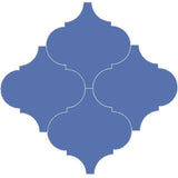 Mission Arabesque Malaga Azul Rey 8"x8" Cement Tile - Avente Tile