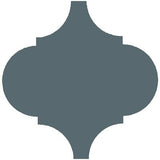 Mission Arabesque Malaga Blue 8"x8" Cement Tile - Avente Tile