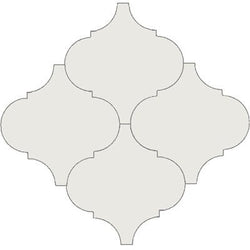 Mission Arabesque Malaga Blue Asia 10"x10" Cement Tile - Avente Tile