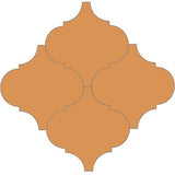 Mission Arabesque Malaga Caramel 8"x8" Cement Tile - Avente Tile