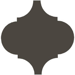 Mission Arabesque Malaga Chocolate 10"x10" Cement Tile - Avente Tile