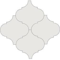 Mission Arabesque Malaga Clam 8"x8" Cement Tile - Avente Tile