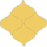 Mission Arabesque Malaga Crema 8"x8" Cement Tile - Avente Tile