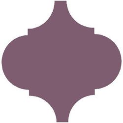 Mission Arabesque Malaga Grape 8"x8" Cement Tile - Avente Tile