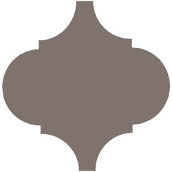 Mission Arabesque Malaga Graphite 10"x10" Cement Tile - Avente Tile
