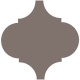 Mission Arabesque Malaga Graphite 8"x8" Cement Tile - Avente Tile