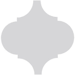Mission Arabesque Malaga Gray 10"x10" Cement Tile - Avente Tile